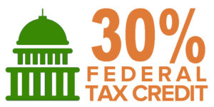 Solar Tax Credit is 30%